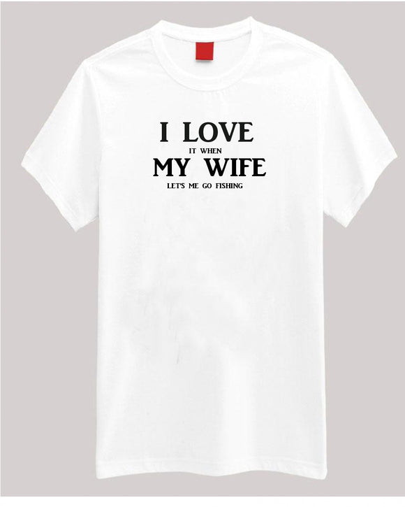 I Love My Wife When She Lets Me Go Fishing Shirt - 210 Kreations
 - 3