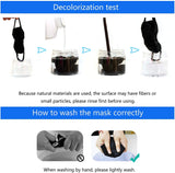 Black Face Mask, Cotton Face Mask, Kawaii Cat, Kitten Anime, Teeth Face Mask, Barrier Face Masks