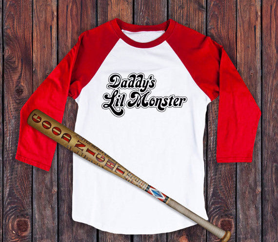 Daddy's Lil Monster - Harley Quinn Shirt - 210 Kreations
