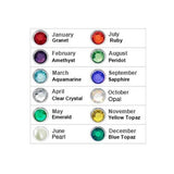 Personalized Family Tree Engraved Necklace w/Birthstone - 210 Kreations
 - 2