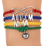Autism Colorful Braided Bracelet - 210 Kreations
 - 2