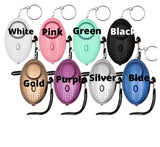 Safety Keychain Alarm with LED Flashlight, Safety Keychain accessories