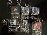 Spotify Music - Engraved Custom Acrylic, Song Keychain, link QR code with photo, Album Poster, Custom Acrylic Song Plaque, Glass Song Sign, Music Keychain