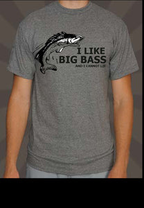 I LiKe Big Bass Fishing Shirt - 210 Kreations
 - 1