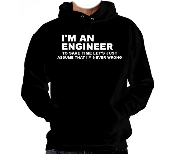 I'm an Engineer Hooded Sweatshirt - 210 Kreations
 - 1