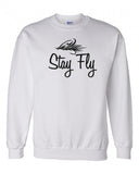 Stay Fly Fishing Crewneck Sweatshirt - 210 Kreations
 - 1