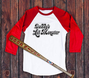 Daddy's Lil Monster - Harley Quinn Shirt - 210 Kreations
