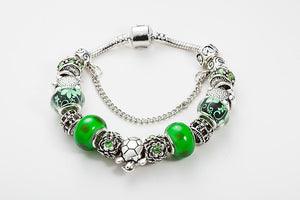 Green Sea Turtle Charm Bracelet - 210 Kreations
