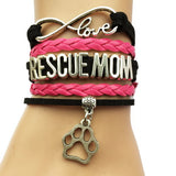 Rescue Mom Dog Paw Bracelet - 210 Kreations
 - 8