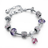 Purple Heart Charm Bracelet - 210 Kreations
 - 4