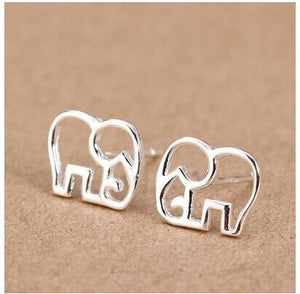 Cute Elephant Outline Earrings (Free + Shipping) - 210 Kreations
 - 1