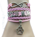 Rescue Mom Dog Paw Bracelet - 210 Kreations
 - 3