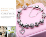 Silver Heart Charm Bracelet - 210 Kreations
 - 2
