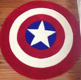 Captain America Round Rug - 210 Kreations
 - 3