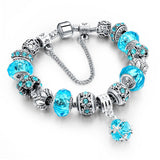Charm Bracelet  w/Beads and Crystal - 210 Kreations
 - 11