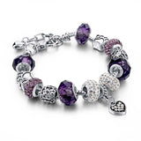 Purple Heart Charm Bracelet - 210 Kreations
 - 6