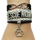 Rescue Mom Dog Paw Bracelet - 210 Kreations
 - 4