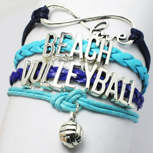 Volleyball Infinity Bracelet - 210 Kreations
 - 1
