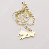 Pit Bull Heart Dog Necklace - 210 Kreations
 - 2